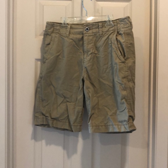 Dark Khaki American Eagle Shorts - Picture 1 of 4